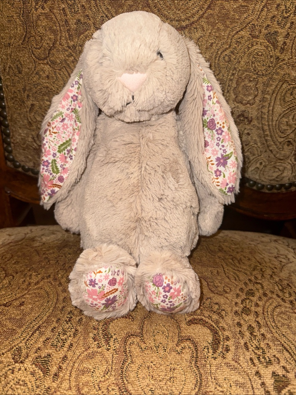 Jellycat Blossom Beige Bunny  Retired Medium Fast Ship